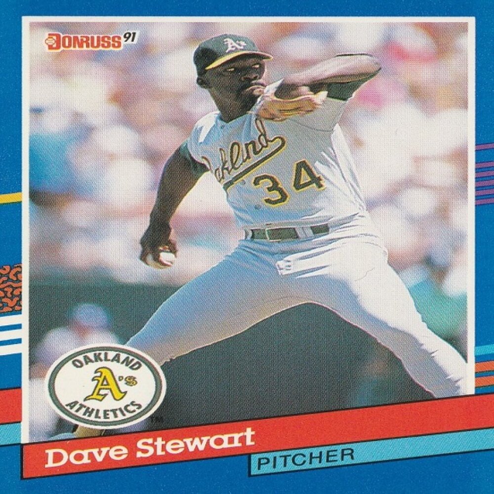 Dave Stewart MLB Card Collection - Picture 9 of 10